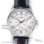 TW Factory Replica Swiss Vacheron Constantin Fiftysix Day-Date White Dial 40mm Automatic Men's Watch